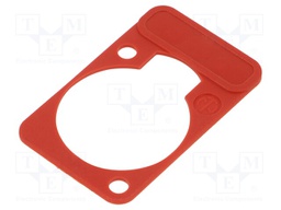 LETTERING PLATE RED