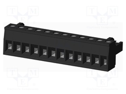 Connector: pluggable terminal block; plug; female; straight; 300V