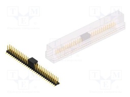 Connector: pin strips; pin header; male; PIN: 60; 2.54mm; SMT; 2x30