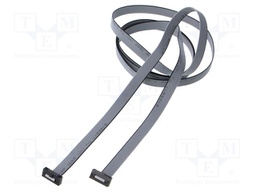 Ribbon cable with IDC connectors; IDC,both sides; Tape ph: 1mm