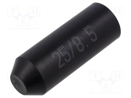 Heat shrink cap