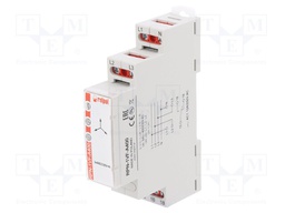 Module: voltage monitoring relay; DIN; SPDT; 4s; IP20