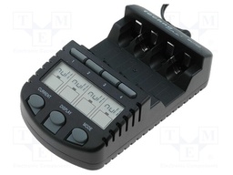 Charger: microprocessor-based; Ni-MH; Size: AA,AAA,R03,R6; 700mA