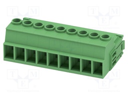 PCB connector, nominal cross section: 6 mm?, color: green, n