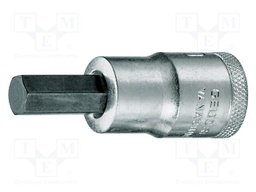 Socket; 14mm; 1/2"; Socket bit length: 60mm; Chrom-vanadium steel