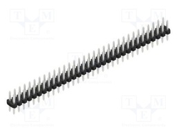 Connector: pin strips; pin header; male; PIN: 64; 2mm; THT; 2x32