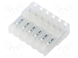 Plug; wire-board; female; 3.96mm; IDC; for cable; MAS-CON; 18AWG