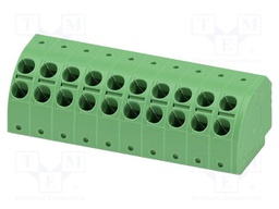 PCB connector, nominal cross section: 2.5 mm?, color: green,