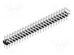 Connector: pin strips; pin header; male; PIN: 48; 2mm; THT; 2x24