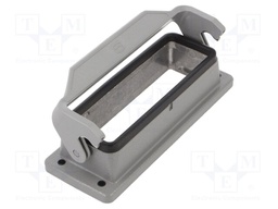 Enclosure: for HDC connectors; Han® B,Rear Fit; size 24B; IP65