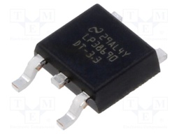 IC: voltage regulator; LDO,fixed; 3.3V; 1A; TO252; SMD; tube; ±2.5%