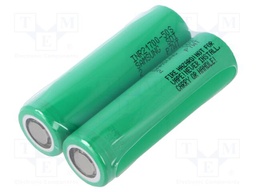 Re-battery: Li-Ion; 21700; 3.6V; 5000mAh; Ø21.3x70.6mm; 25A