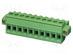 PCB connector, nominal cross section: 2.5 mm?, color: green,