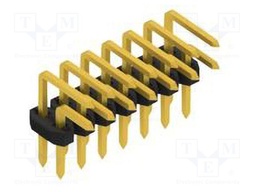 Connector: pin strips; pin header; male; PIN: 14; 2mm; THT; 2x7; 100V