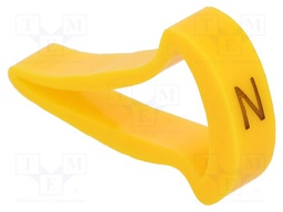 Markers for cables and wires; Label symbol: N; 15÷20mm; H: 25mm