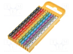 Markers for cables and wires; 4.3÷5.3mm; polyamide; -40÷85°C