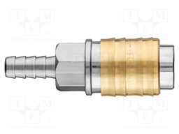 Quick connection coupling; brass; Connection: 8mm