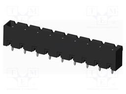 Connector: pluggable terminal block; socket; male; on PCBs