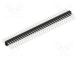 Connector: pin strips; pin header; male; PIN: 68; 2.54mm; SMT; 2x34