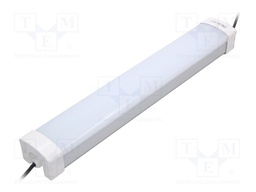 Lamp: LED lighting fixture; 4000(typ)K; IP65; 30W; H: 69mm; 230VAC