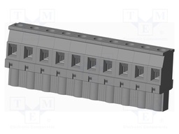 Connector: pluggable terminal block; plug; female; angled 90°