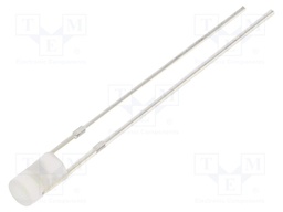 LED; 3mm; white; 1120mcd; 140°; Front: flat; Pitch: 2.54mm; 225mW