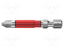 Screwdriver bit; Pozidriv®; PZ2; Overall len: 49mm; 5pcs.