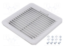 Filter; IP54; 125x125mm; Colour: grey (bright)