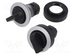 Switch: rotary; 22mm; Stabl.pos: 1; IP65; Pos: 2; Cutout: Ø22.3mm