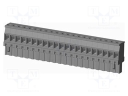 Connector: pluggable terminal block; plug; female; angled 90°