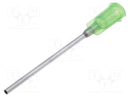 Needle: steel; 1.5"; Size: 14; straight; 1.6mm; Mounting: Luer Lock