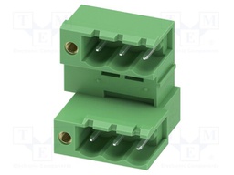 PCB headers, nominal cross section: 2.5 mm?, color: green, n