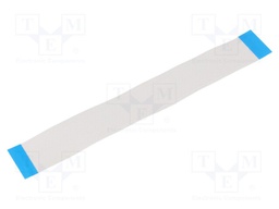 FFC cable; Cores: 40; Cable ph: 0.5mm; contacts on the same side