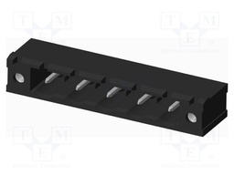 Connector: pluggable terminal block; socket; male; on PCBs