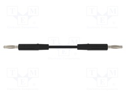 Test lead; 70VDC; 33VAC; 10A; 2mm banana plug-2mm banana plug