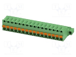 PCB connector, nominal cross section: 2.5 mm?, color: green,