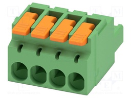 PCB connector, nominal cross section: 2.5 mm?, color: green,