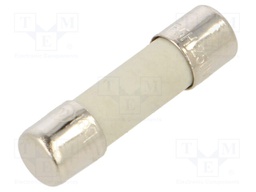 Fuse: fuse; quick blow; 5A; 250VAC; cylindrical,glass; 5x20mm; 5HF