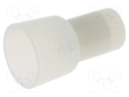 Close end; crimped; L: 24.5mm; Variant: insulated; UL94V-2