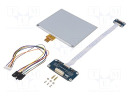 Display: e-paper; 5.83"; 648x480; Dim: 125.4x99.5x1.18mm; 3.3÷5VDC