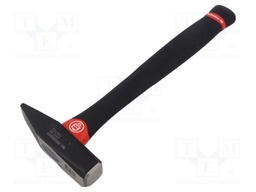 Hammer; fitter type; 500g; graphite