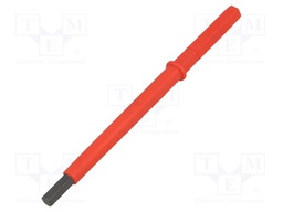 Interchangeable blade; Allen hex key; Size: HEX 6mm; insulated