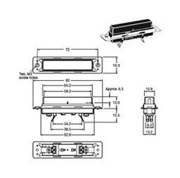 Safety switch: enabling switch; NO x2; Features: without gasket