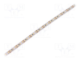 LED tape; white warm; LED/m: 120; SMD; 3528; 12V; 10mm; white PCB