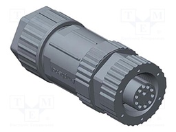 Plug; M12; PIN: 4; female; A code-DeviceNet / CANopen; for cable