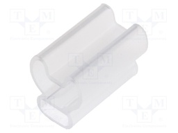Markers for cables and wires; polyetylene; transparent; UL94HB