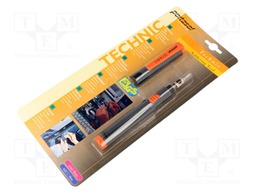 Soldering iron: gas; 60W; 400°C; 60min; IDL-CT24 tip