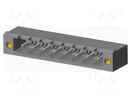 Connector: pluggable terminal block; socket; male; on PCBs