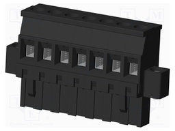Connector: pluggable terminal block; plug; female; angled 90°