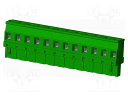 Connector: pluggable terminal block; plug; female; angled 90°